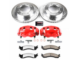 Powerstop Z36 Extreme Front Brake Kit with Calipers, 1995-1999 Ford Powerstroke