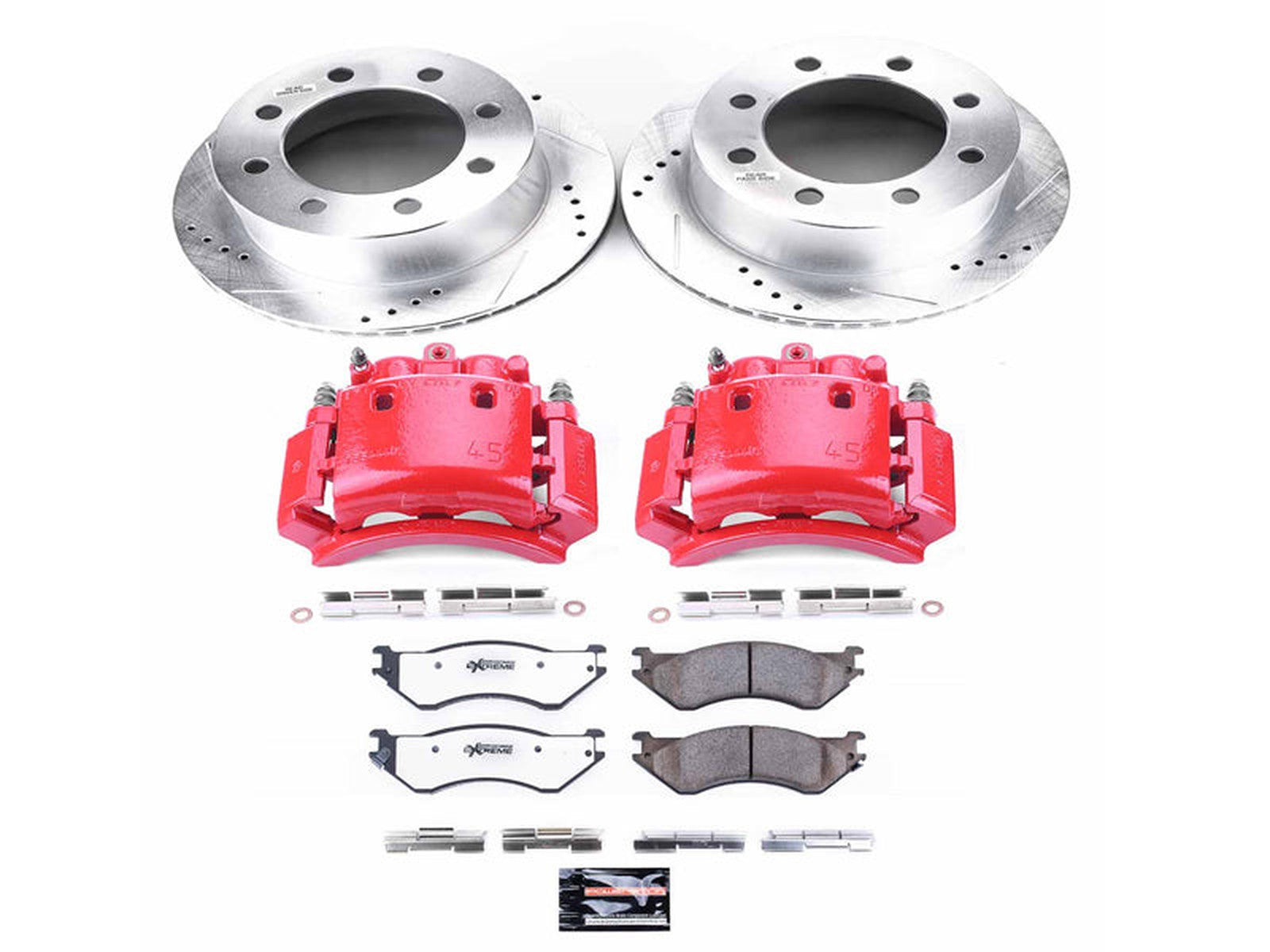 K1889-36 Powerstop Z36 Extreme Front Brake Kit Ford