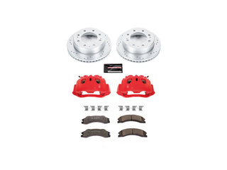 Powerstop Z36 Extreme Front Brake Kit with Calipers, 2011 GM 6.6L Duramax