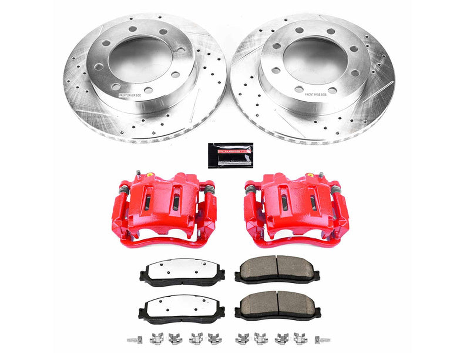 KC6545-36 Powerstop Z36 Extreme Front Brake Kit