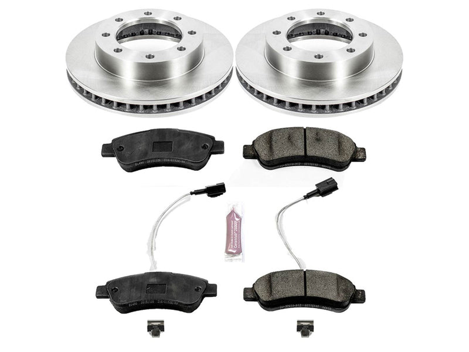 KOE4753 Powerstop Z36 Extreme Front Brake Kit, 1990-1993 Dodge Ram Cummins