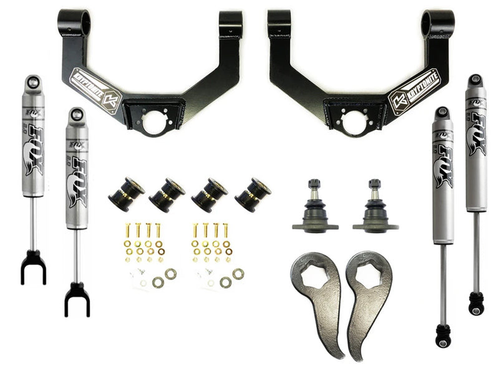 Kryptonite KR11STAGE3FOX Stage 3 Leveling Kit with Fox Shocks