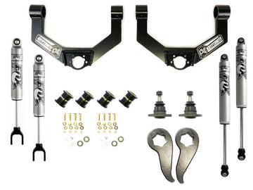 Kryptonite Stage 3 Leveling Kit with Fox Shocks