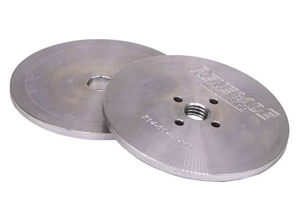 Renegade Safety Flanges for High Speed Polishing, For Buffing Wheels Without Center Plates