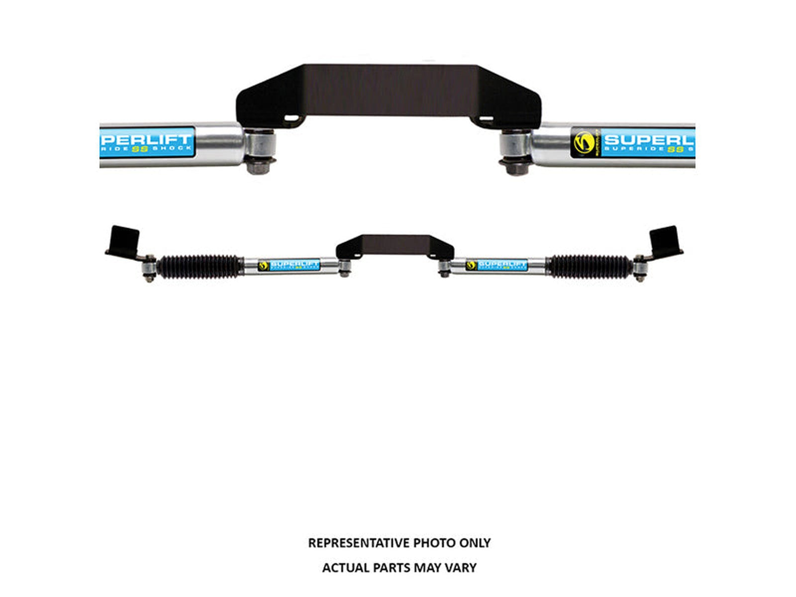 92700 SUPERLIFT 92700 Dual Steering Stabilizer Kit - Superide SS by Bilstein (Gas) - 2003-2008 Dodge Ram 2500/3500 4WDLarge