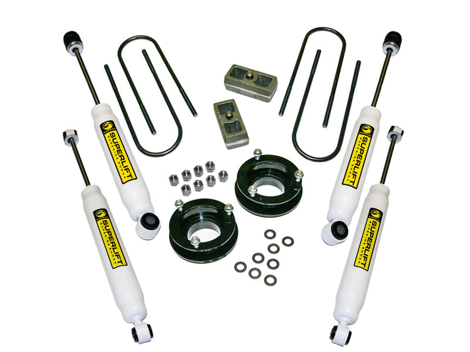 K1005 SUPERLIFT K1005 2 inch Lift Kit - 2003-2013 Dodge Ram 2500, 2003-2012 Ram 3500, and 2006-2013 Ram 1500 Mega Cab - with Superide ShocksLarge