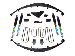 K638B SUPERLIFT K638B 6 inch Lift Kit - 2000-2004 Ford F-250 and F-350 Super Duty 4WD - Diesel and V-10 - with Bilstein ShocksLarge