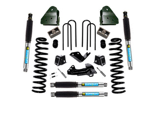 K796B SUPERLIFT K796B 4 inch Lift Kit - 2005-2007 Ford F-250 and F-350 Super Duty 4WD - Diesel Engine - with Bilstein ShocksLarge