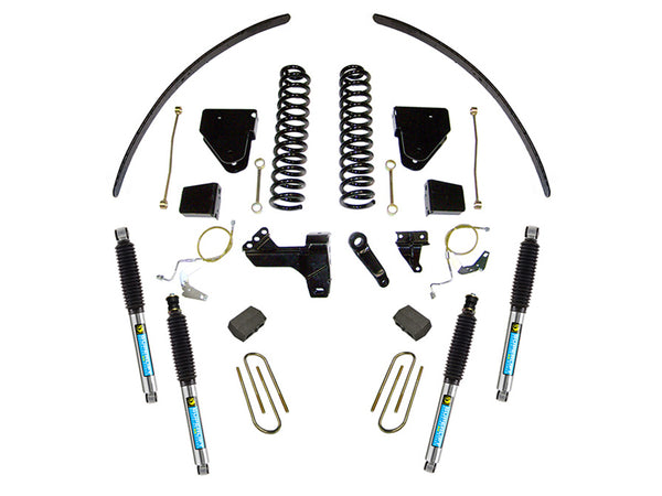 K856B SUPERLIFT K856B 6 inch Lift Kit - 2008-2010 Ford F-250 and F-350 Super Duty 4WD - Diesel Engine - with Bilstein ShocksLarge