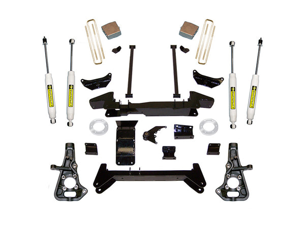 K860 SUPERLIFT K860 6 inch Lift Kit - 2001-2008 Chevy Silverado and GMC Sierra 2500HD or 3500 4WD - Knuckle Kit with Superide ShocksLarge