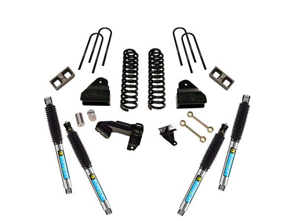 K876B SUPERLIFT K876B 4 inch Lift Kit - 2011-2016 Ford F-250 and F-350 Super Duty 4WD - Diesel Engine - with Bilstein ShocksLarge