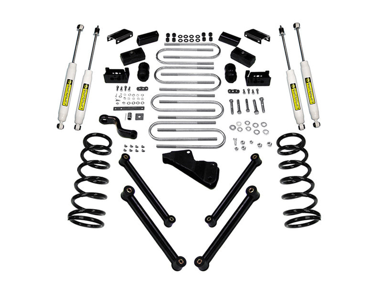 K965 SUPERLIFT K965 4 inch Lift Kit - 2010-2013 Dodge Ram 2500 and 2010-2012 3500 4WD - Diesel Engine - with Superide ShocksLarge