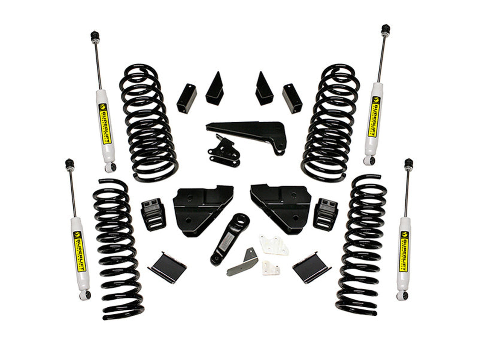 K124 SUPERLIFT K124 4 inch Lift Kit - 2014-2018 Dodge Ram 2500 4WD - Diesel Engine - with Superide ShocksLarge