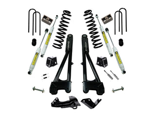 K975 SUPERLIFT K975 4 inch Lift Kit - 2005-2007 Ford F-250 and F-350 Super Duty 4WD - Diesel Engine - with Replacement Radius Arms and Superide ShocksLarge