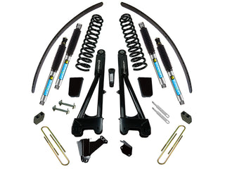 K979B SUPERLIFT K979B 8 inch Lift Kit - 2005-2007 Ford F-250 and F-350 Super Duty 4WD - Diesel Engine - with Replacement Radius Arms and Bilstein Shocks Large