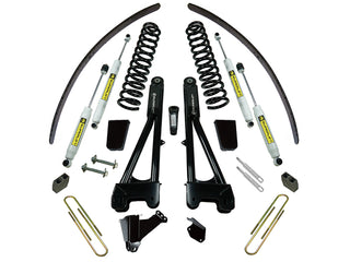 K979 SUPERLIFT K979 8 inch Lift Kit - 2005-2007 Ford F-250 and F-350 Super Duty 4WD - Diesel Engine - with Replacement Radius Arms and Superide ShocksLarge
