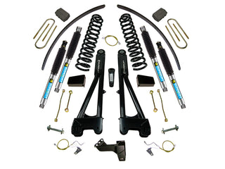 K985B SUPERLIFT K985B 8 inch Lift Kit - 2008-2010 Ford F-250 and F-350 Super Duty 4WD - Diesel Engine - with Replacement Radius Arms and Bilstein ShocksLarge