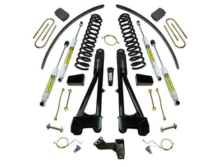 K985 SUPERLIFT K985 8 inch Lift Kit - 2008-2010 Ford F-250 and F-350 Super Duty 4WD - Diesel Engine - with Replacement Radius Arms and Superide ShocksLarge