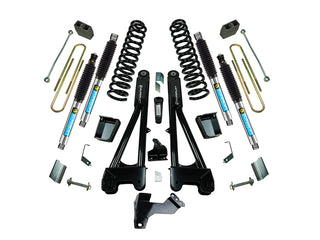 K989B SUPERLIFT K989B 6 inch Lift Kit - 2011-2016 Ford F-250 and F-350 Super Duty 4WD - Diesel Engine - with Replacement Radius Arms and Bilstein ShocksLarge