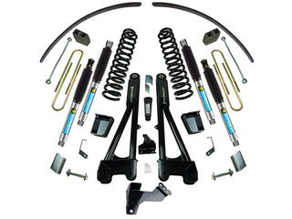 K991B SUPERLIFT K991B 8 inch Lift Kit - 2011-2016 Ford F-250 and F-350 Super Duty 4WD - Diesel Engine - with Replacement Radius Arms and Bilstein Shocks Large