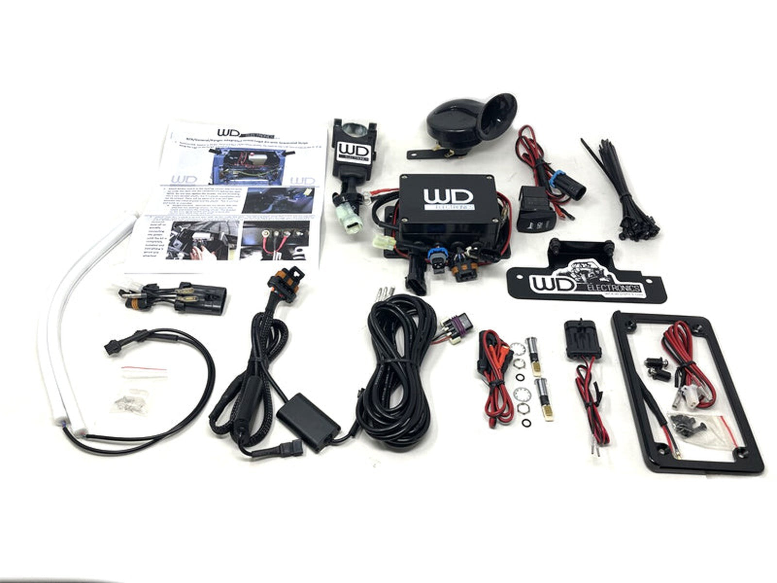 WD Electronics TSK-1901 Sequential Turn Signal Kit, 2015-2020 Polaris RZR, 4 Pin