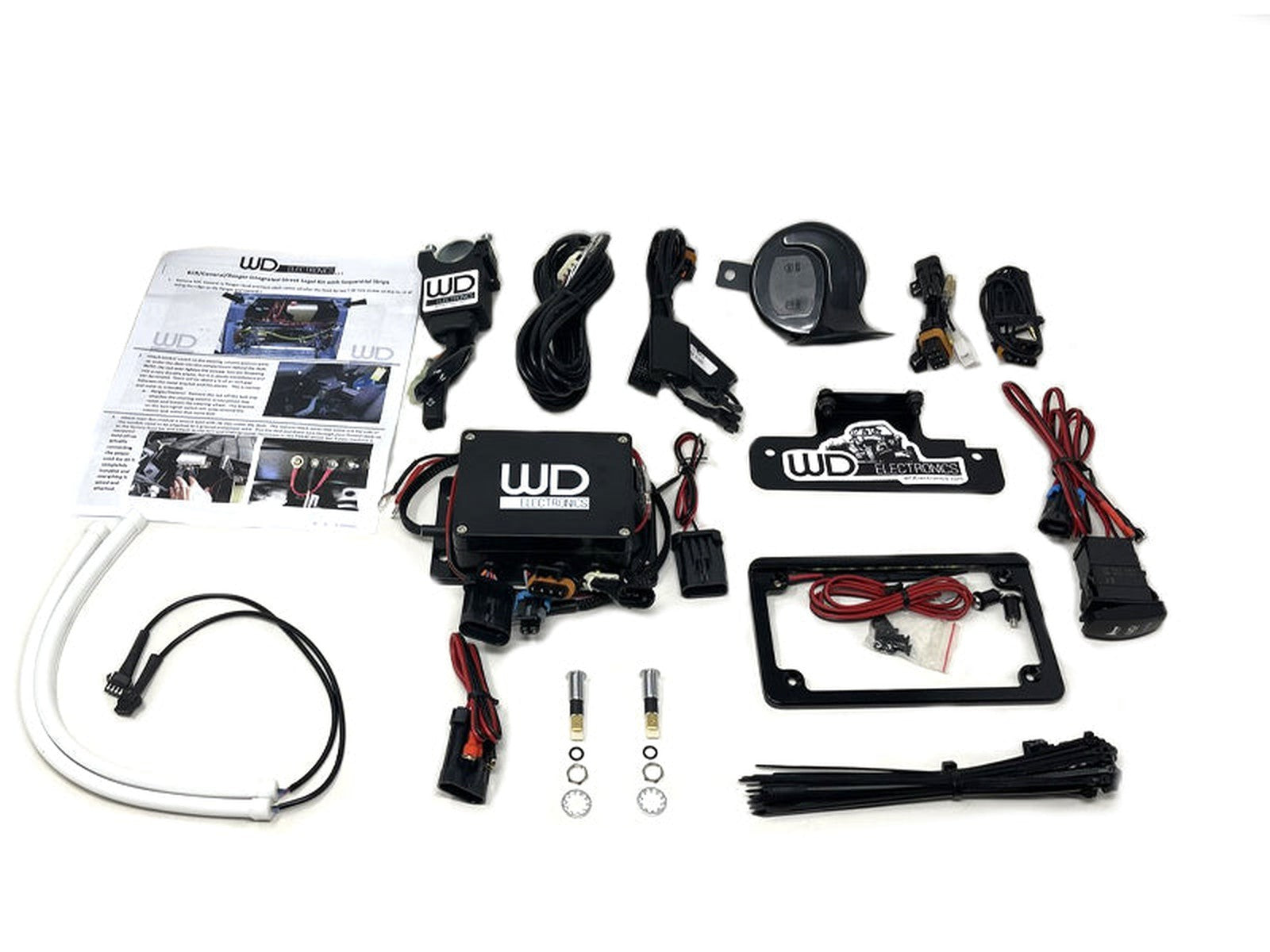 WD Electronics TSK-1903 Sequential Turn Signal Kit, 2017-2022 Polaris RZR, 8 Pin