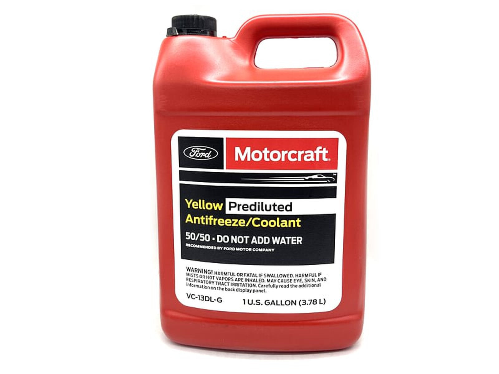 VC-13DL-G Motorcraft Yellow 50/50 Antifreeze/Coolant, 2011-2019 Ford 6.7L Powerstroke