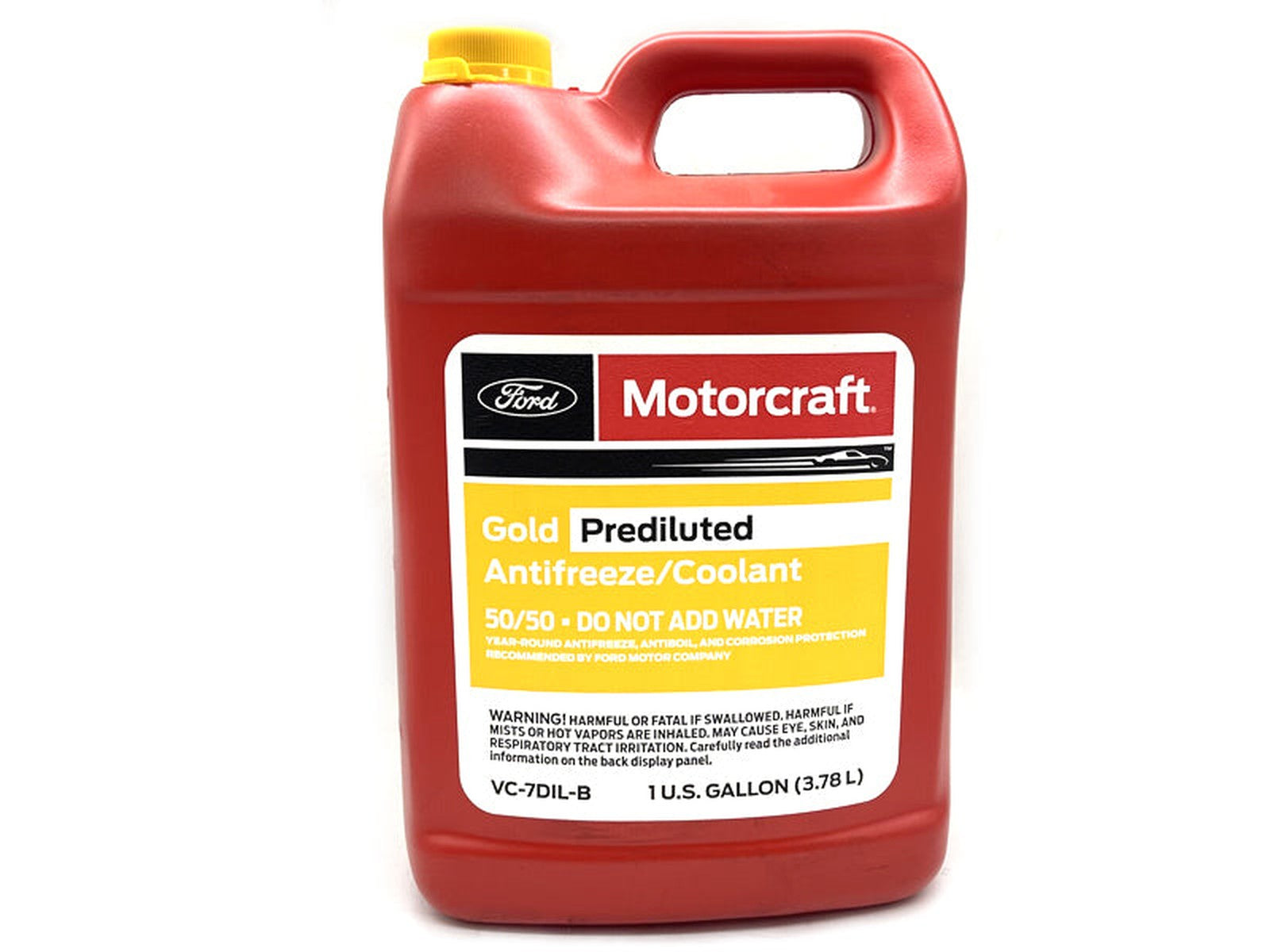 VC-7DIL-B Motorcraft OE Gold 50/50 Antifreeze/Coolant, 2003.5-2010 Ford 6.0L/6.4L Powerstroke