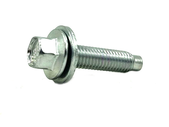 W503296S437 OE AC Compressor, Belt Tensioner, Upper Oil Pan Bolt, 2011-2014 Ford 6.7L Powerstroke