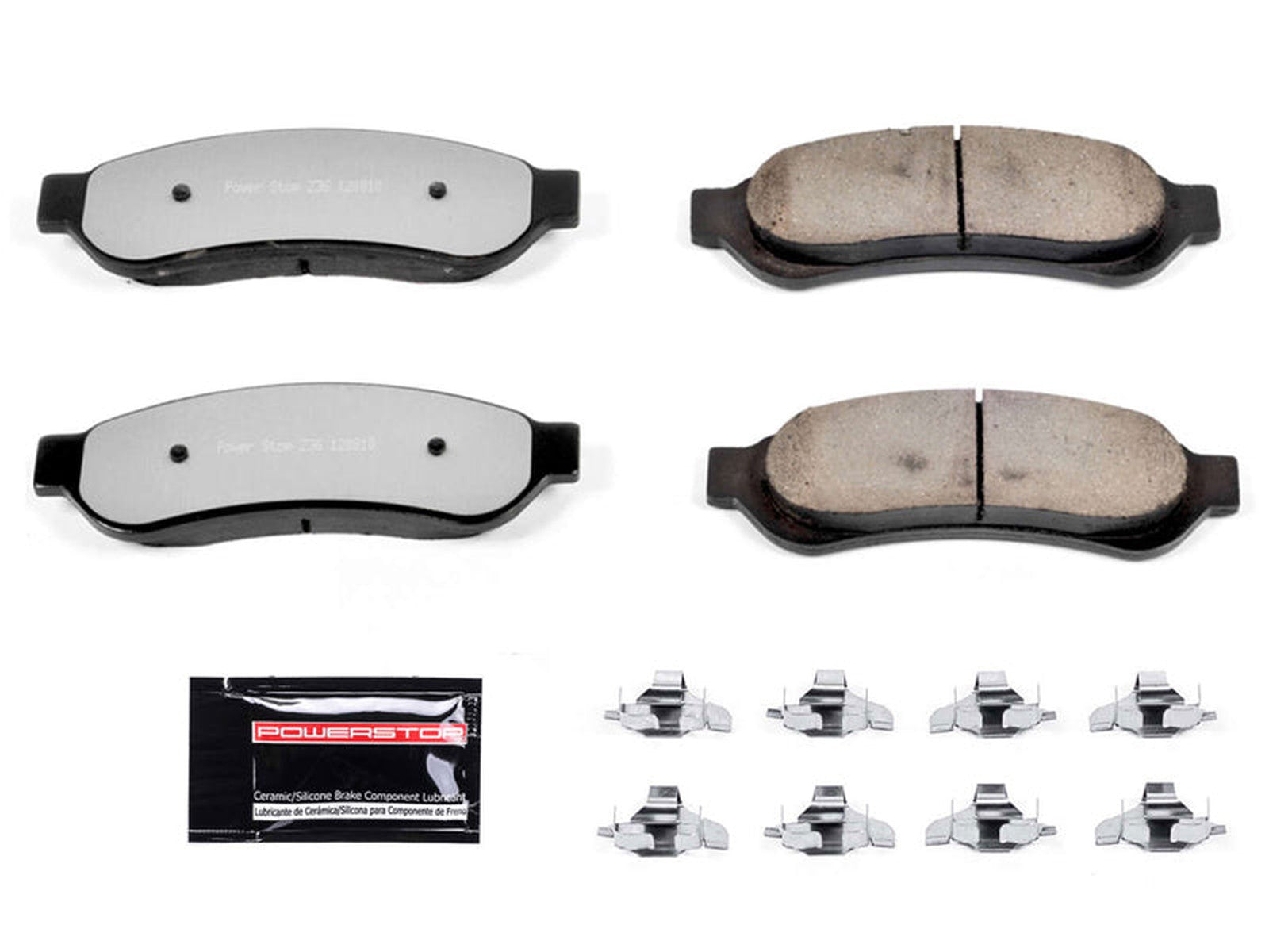 Powerstop Z36 Extreme Rear Brake Pads, 2005-2010 Ford Powerstroke