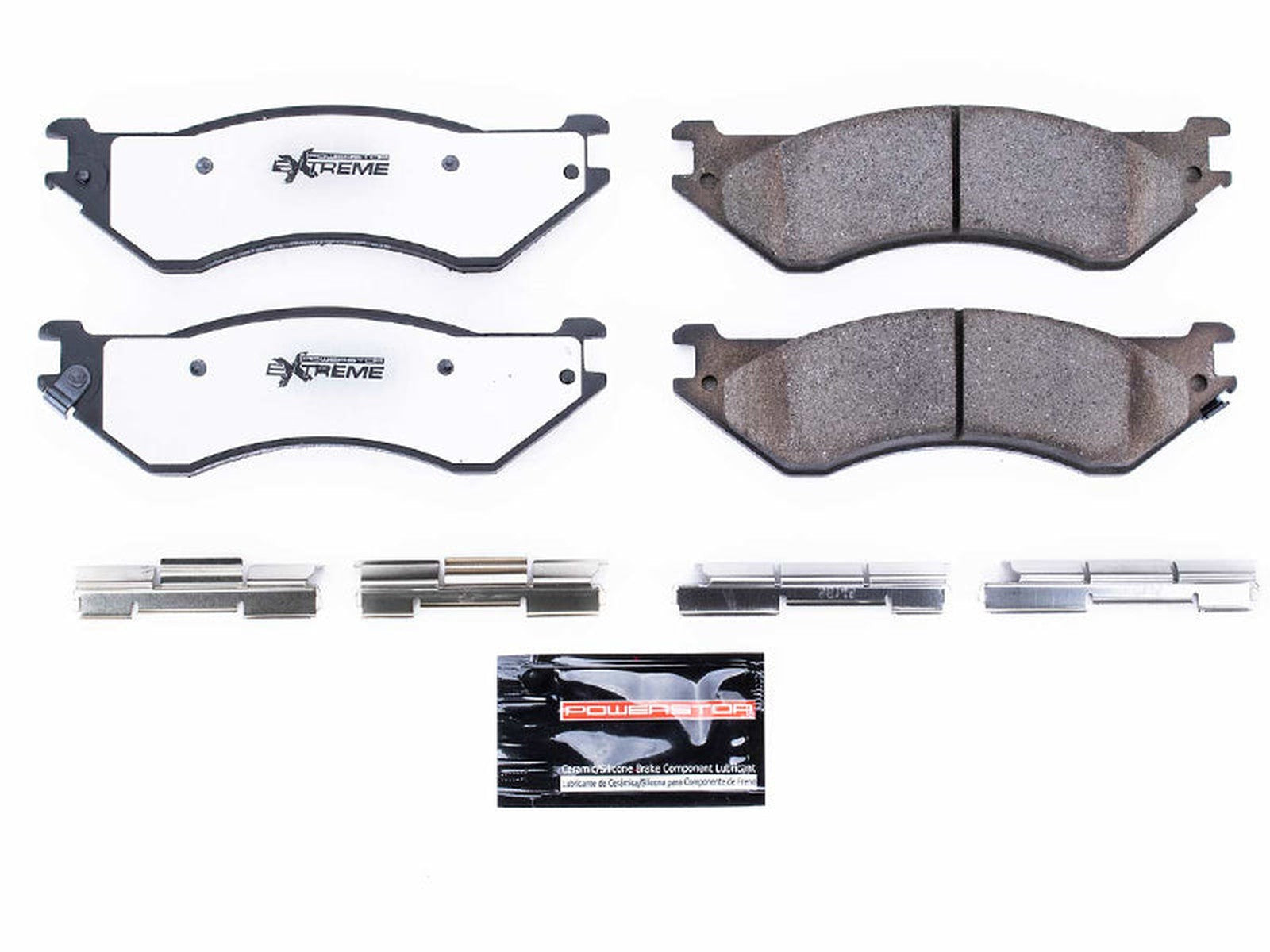 Powerstop Z36 Extreme Rear Brake Pads, 2000-2008 Dodge Ram Cummins