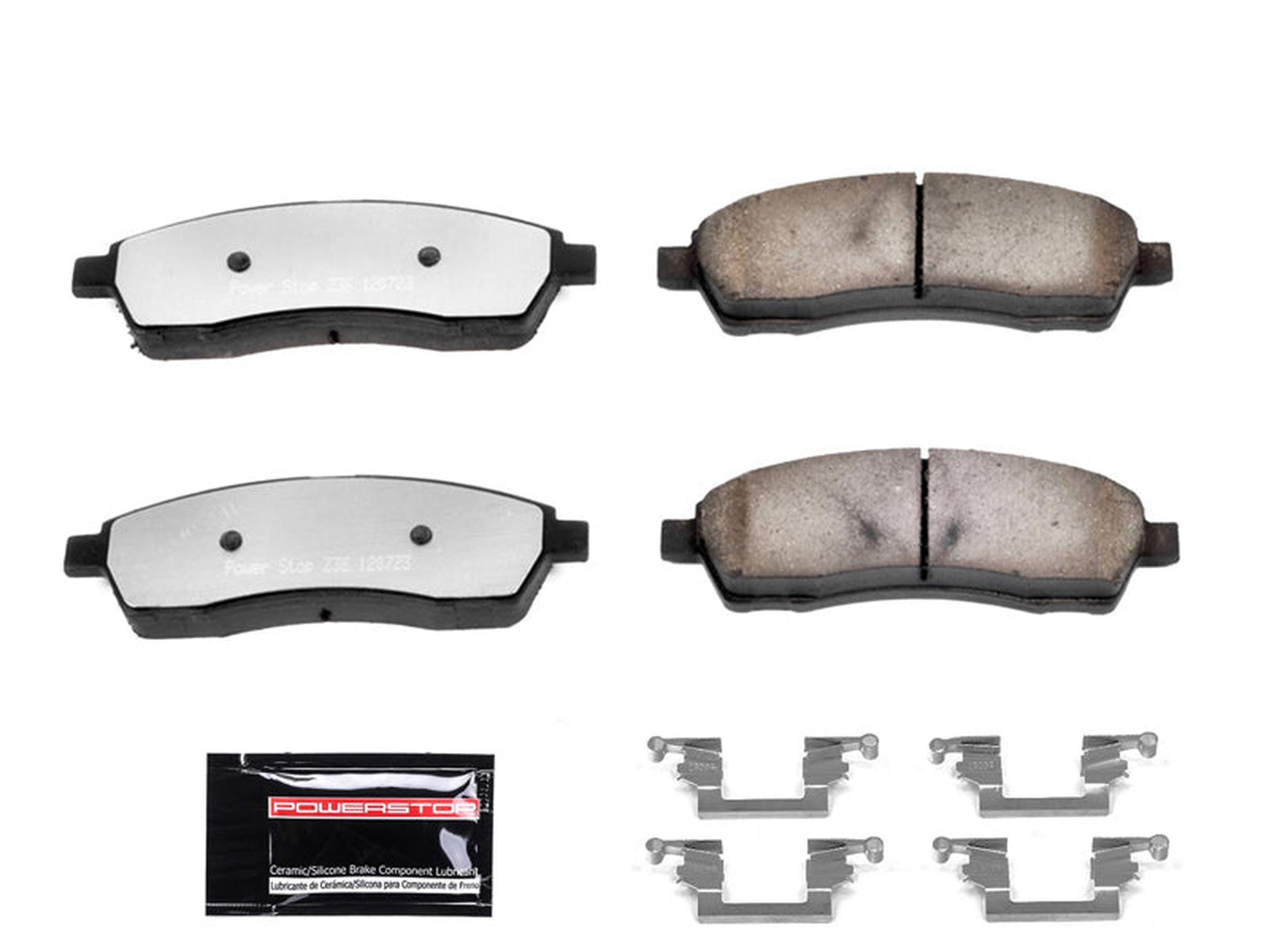 Z36-757 Powerstop Z36 Extreme Rear Brake Pads, 1999-2004 Ford Powerstroke