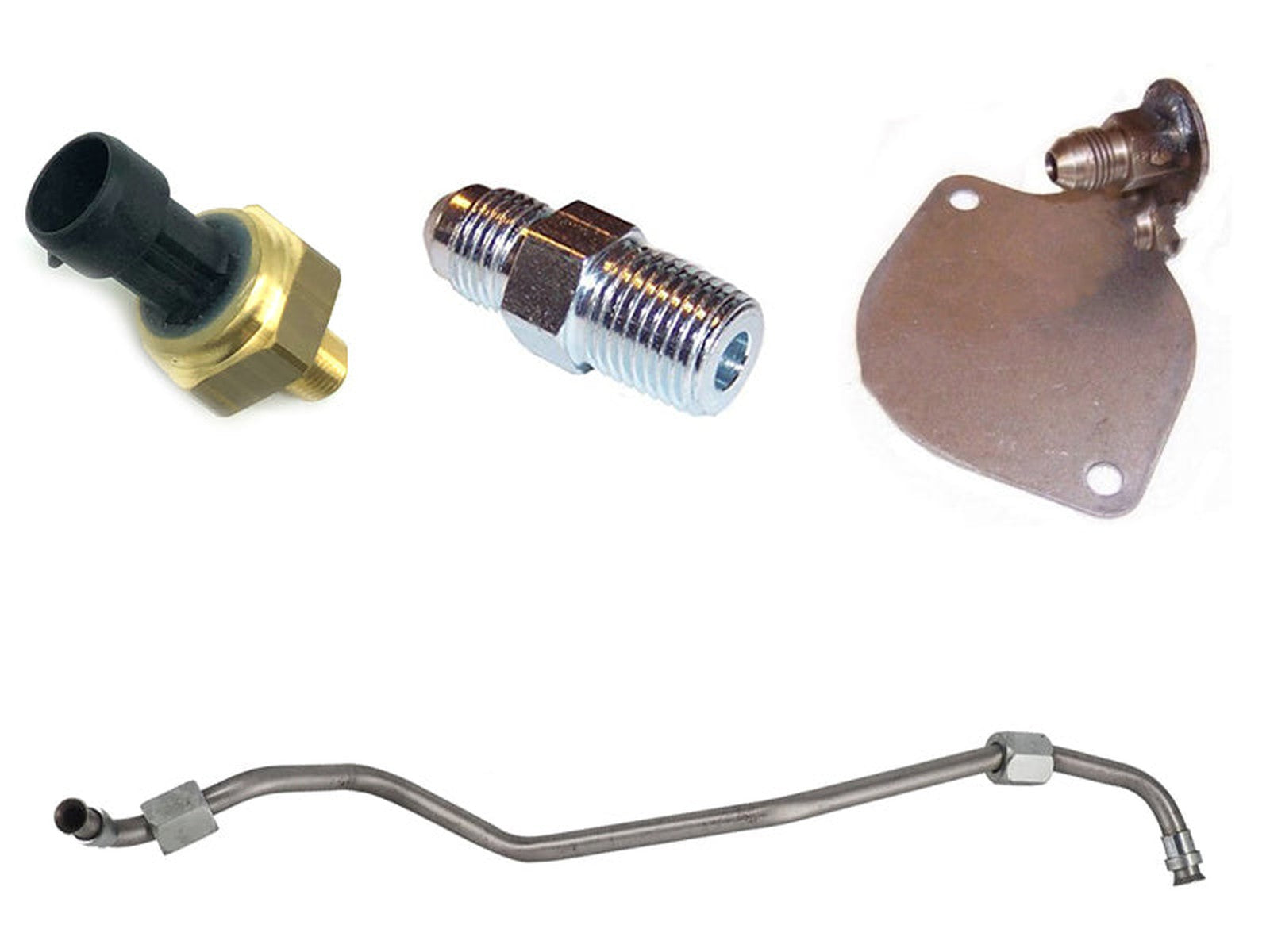 ZZ-0023 EBP, Exhaust Back Pressure Sensor Install Kit, 1997.5 Late Ford 7.3L Powerstroke