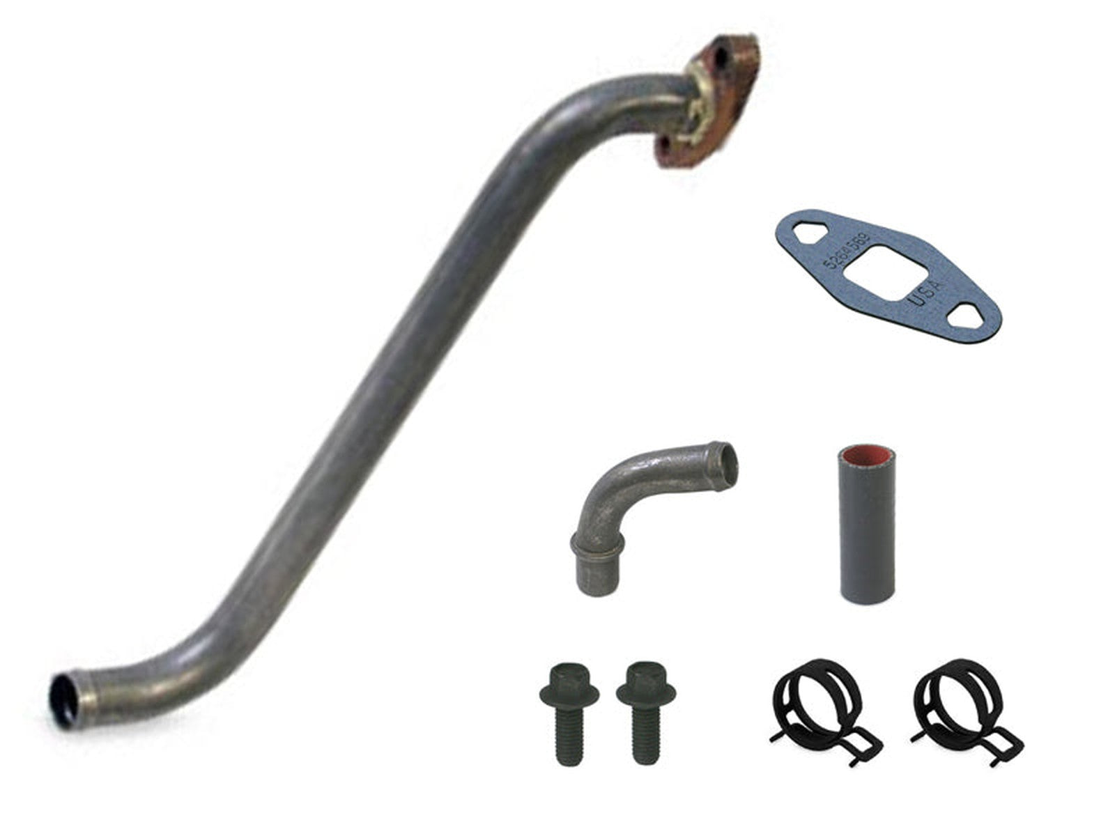 ZZ Diesel Turbo Oil Drain Tube Kit, 1994-2002 Dodge Ram 5.9L Cummins