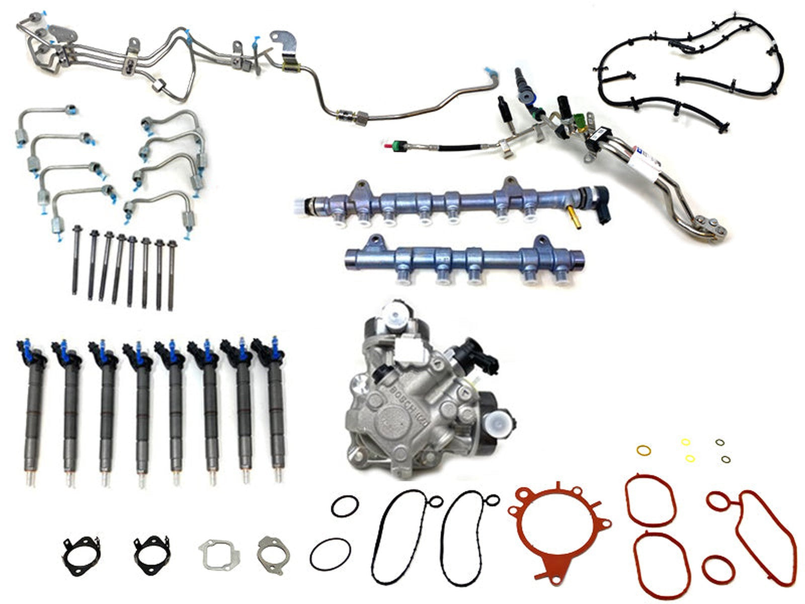 ZZ-0061 Deluxe CP4 Fuel Contamination Rebuild Kit, 2011-2014 Ford 6.7L Powerstroke