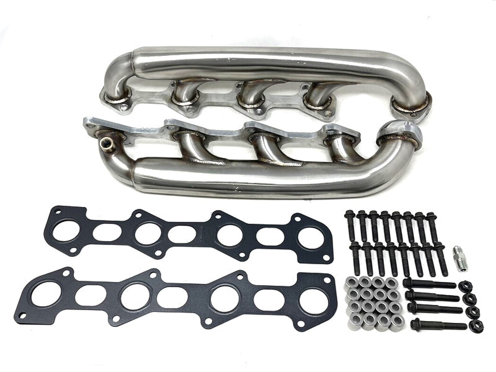 ZZ Diesel 304 Stainless Steel Exhaust Manifold Kit, 2003-2007 Ford 6.0L Powerstroke