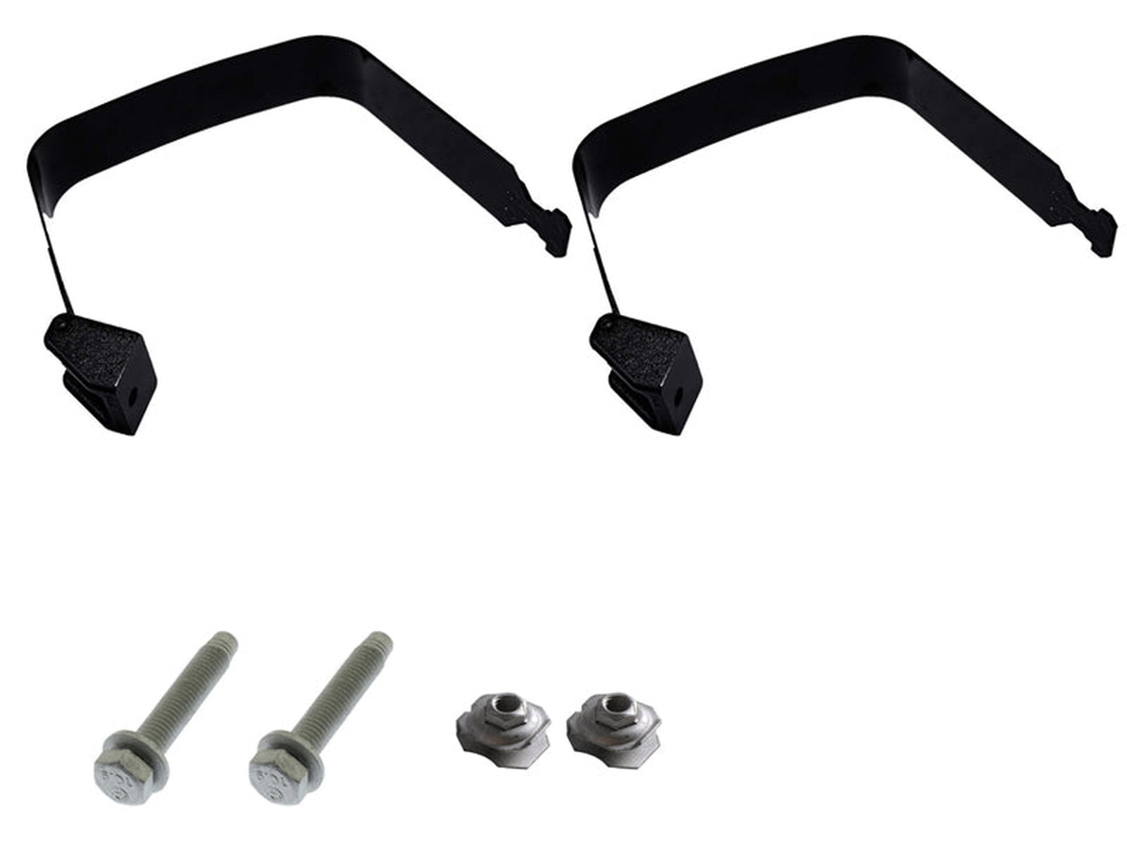 ZZ Diesel OE Fuel Tank Strap Kit, 2011-2019 GM 6.6L Duramax LML L5P, w 133.6, 158.1, 167.7 WB