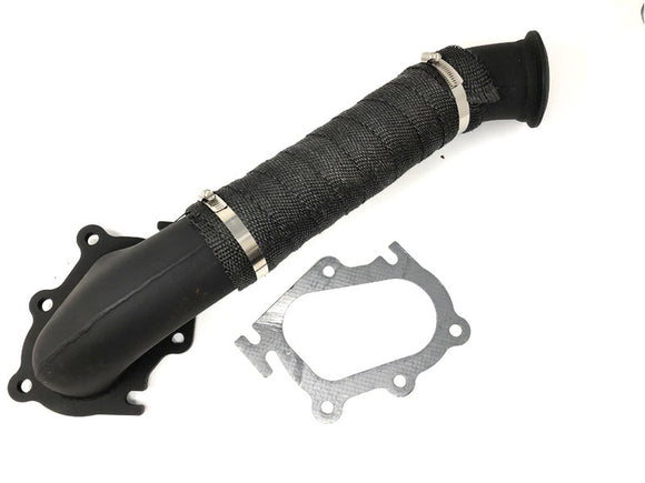 ZZ-12-276 ZZ DIESEL 3" TURBO DOWNPIPE FOR 2001-2004 GM 6.6L LB7 DURAMAX Large