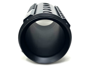 AR-15 Style Exhaust Tip, Black Stainless, Bolt On, 5" Inlet, 6" Outlet, 15" Length, Universal