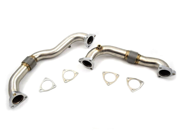 ZZ-215/216 ZZ DIESEL THICK WALL HEAVY DUTY UP PIPES NO EGR PROVISION 2008-2010 FORD 6.4 POWERSTROKE DIESEL Large