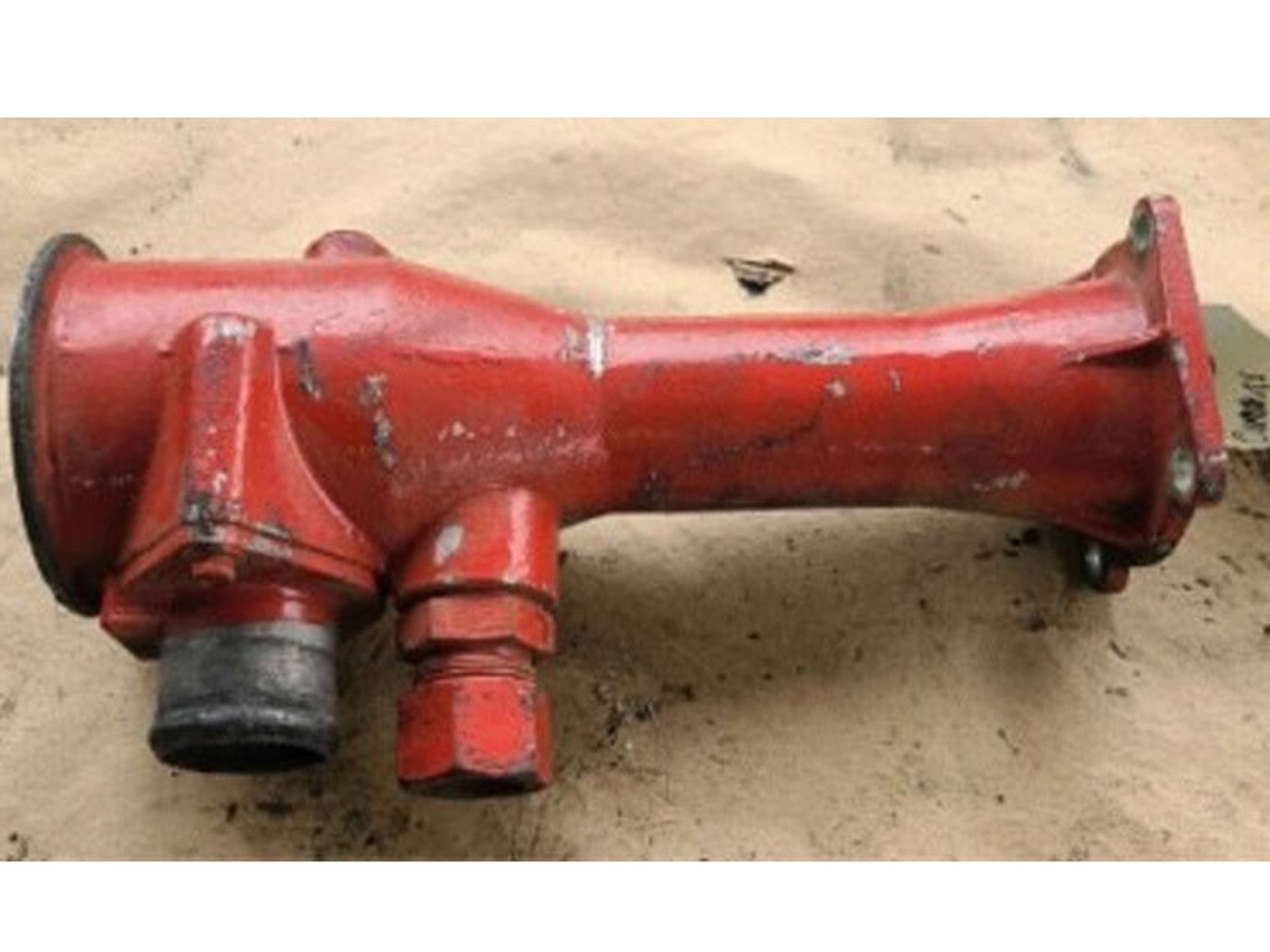 Red Aluminum High Flow Intake Elbow Pipe – 03-07 Dodge Ram 5.9L Cummins Diesel – Autopartszone
