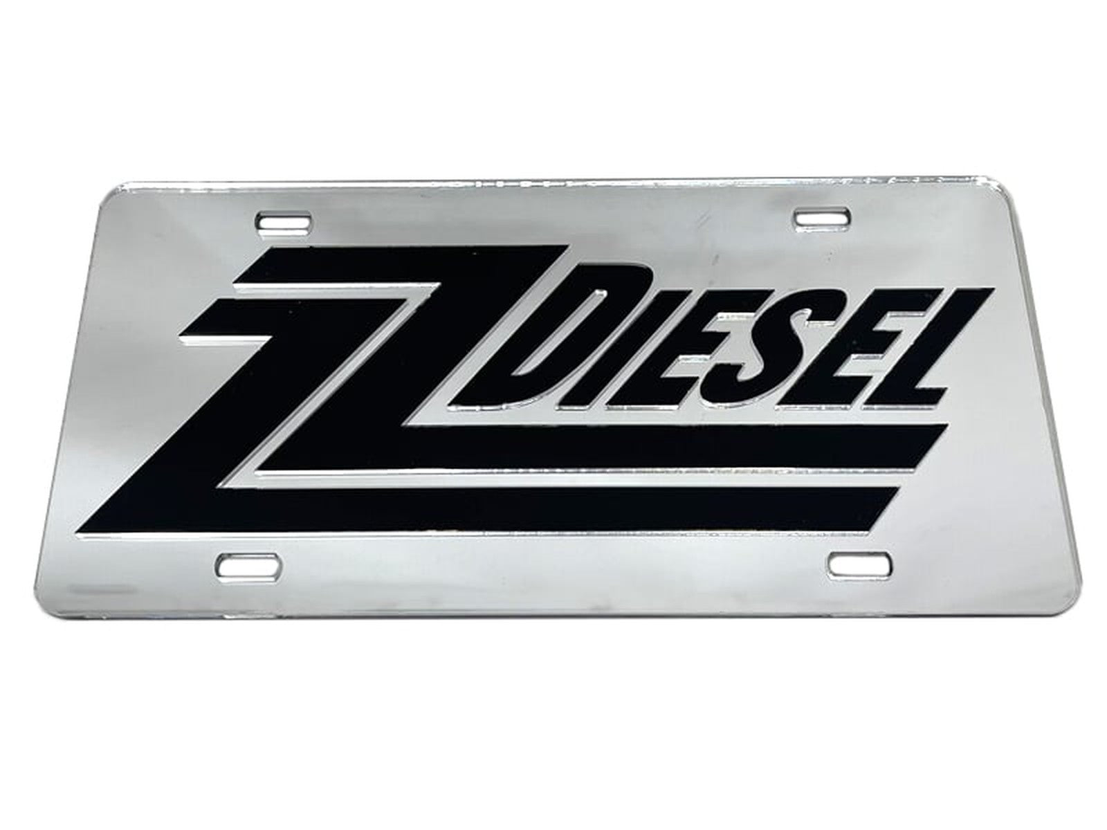 ZZ Diesel License Plate - 0