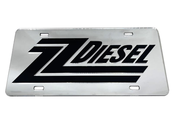 ZZ Diesel License Plate