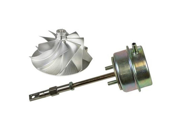 BD1047002 BD-POWER BILLET COMPRESSOR WHEEL & WASTE GATE COMBO KIT 1047002 1999.5-2003 Ford 7.3L PowerstrokeLarge