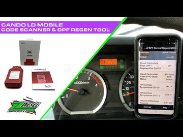 CanDo LD Mobile Code Scanner and DPF Regen Tool, Cummins, Duramax, Powerstroke - 0