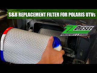 S&B 66-6002RWB Replacement Filter, 2015-2020 Polaris RZR 900 / S1000, 2016-2020 Polaris General