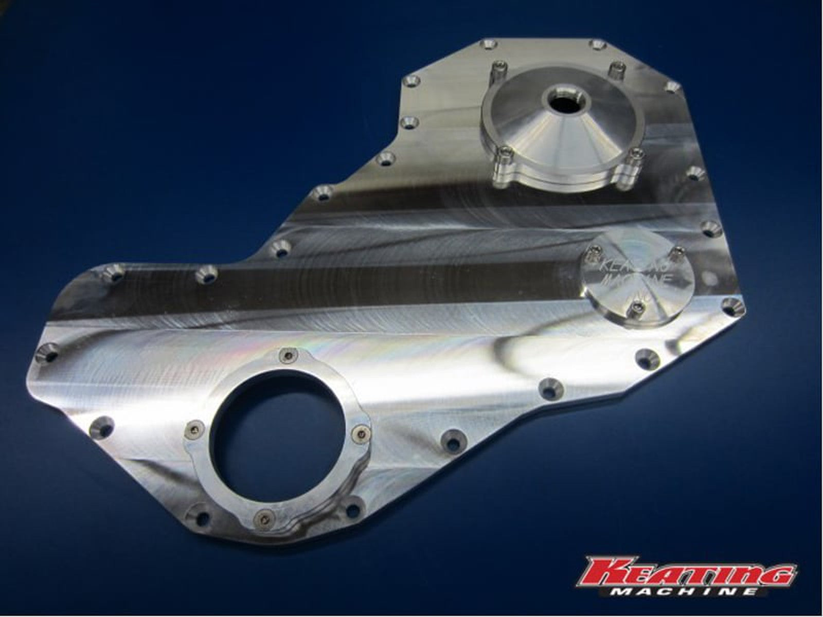 Keating Machine 012510-3 Billet Timing Front Cover, 1993-1998 Dodge Ra ...