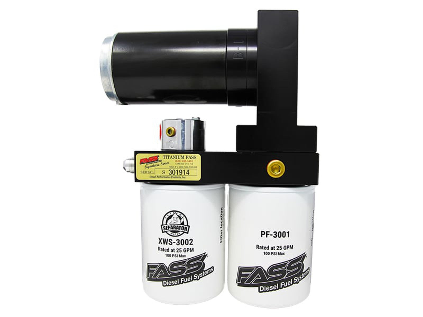 TS F19 110G TITANIUM SIGNATURE SERIES DIESEL FUEL LIFT PUMP 125GPH 17-19? (TS C13 125G)Large