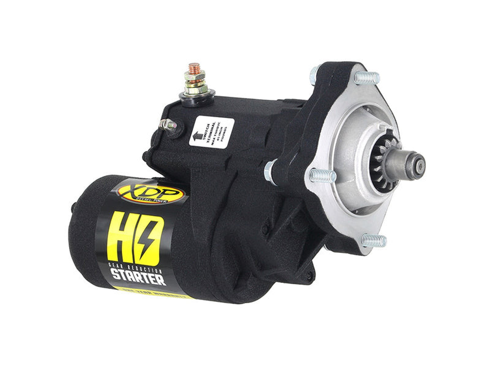 XD253 XDP WRINKLE BLACK GEAR REDUCTION STARTER XD253 1994-2003 FORD 7.3L POWERSTROKELarge